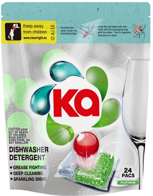 카포드 식기세척기 캡슐세제 플래티넘 24p, 288g, 1개