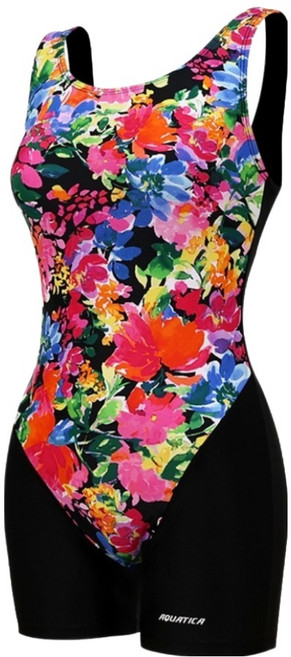 아쿠아티카 여성용 2부 실내 수영복 AQA69271 언더브라 비닐백