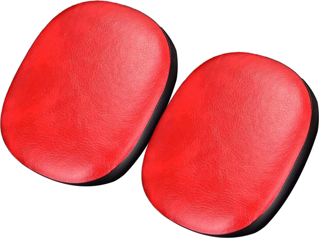 해피앤굿 Apple AirPods Max 페블 보호 케이스 2p 세트, 레드, 1세트