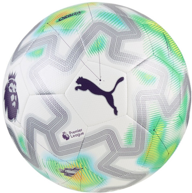 푸마 Orbita 컵 PL 스릴 축구공 푸마화이트 멀티, 1개, 08471601