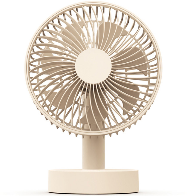 자이온 미니 무선 C타입 탁상용 선풍기, 베이지, ZPW-DF3000-BG
