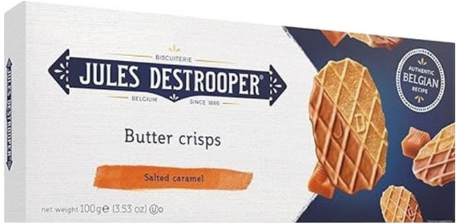 쥴스데스트루퍼 버터 크리스프 위드 솔티드 카라멜, 100g, 1개