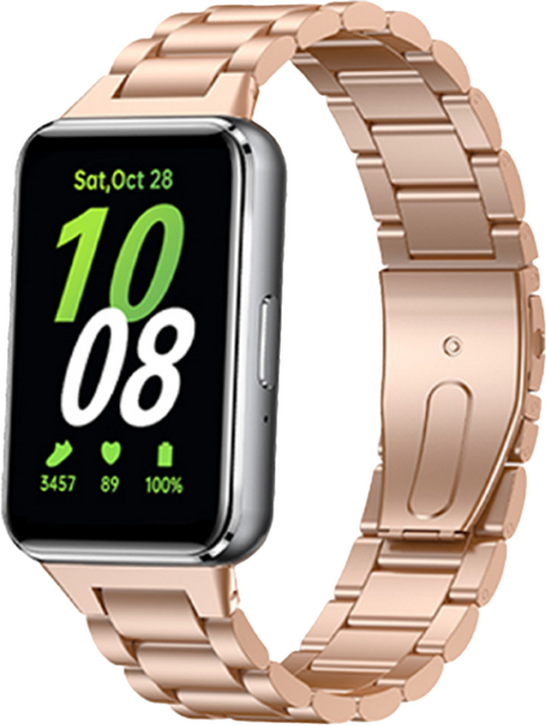 우먼스9999 메탈 스트랩, 로즈골드, 1개