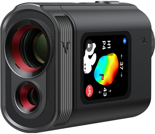 보이스캐디 OLED 오토핀 레이저 골프거리측정기, 블랙, SL mini