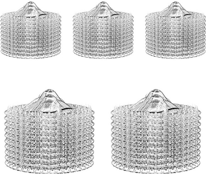 블럭마트 욕실 배수구 머리카락 거름 필터 50p, 화이트