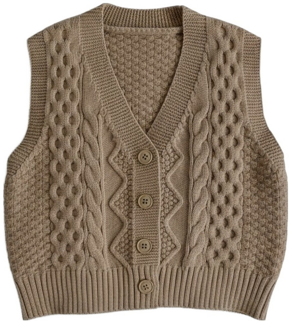 Arbe 폰트 니트조끼