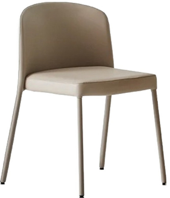 한샘 우디 식탁의자 2 방문설치, 머드그레이, 1개