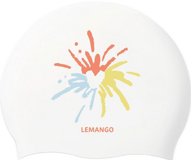 르망고 실내외 수모 파핑 5226, White, 1개