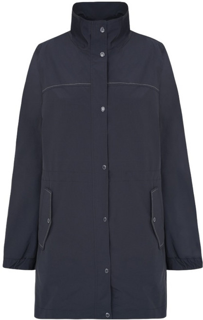 크로커다일 배색 스티치 포인트 트렌디 코트 CLDS-CT202