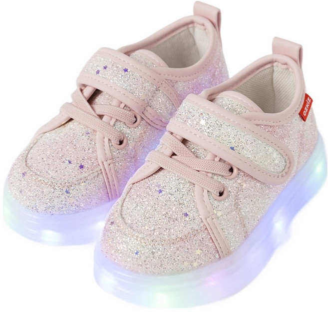 오즈키즈 아동용 반짝작은별 LED 운동화