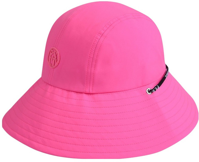 페르시안캣 언발란스 자수로고 버킷햇 P52UCP11, 핑크, 1개