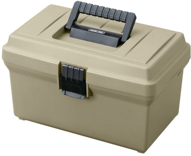 아이리스 아웃도어 하드프로 공구함 OD-400 카키, 1개