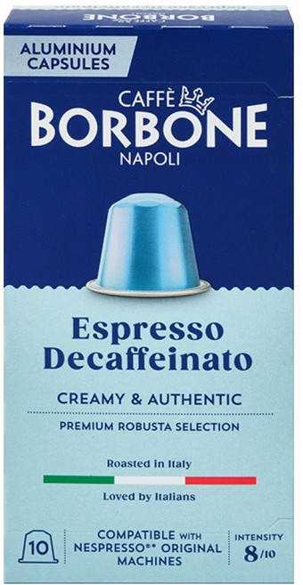 보르보네 디카페인 캡슐커피, 5g, 1개, 10개입