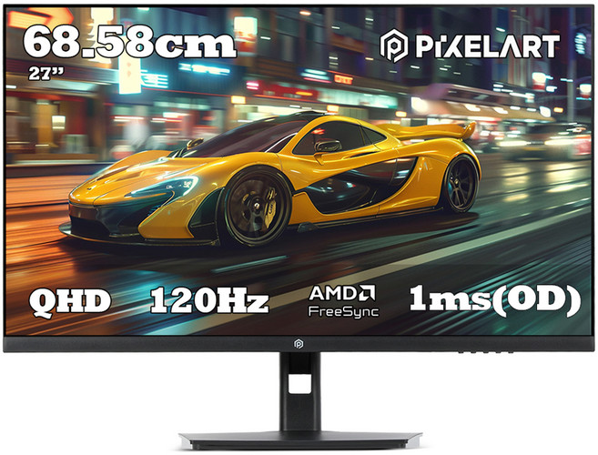 픽셀아트 QHD 120HZ IPS 모니터, 68.58cm, PAQ2710F(일반)