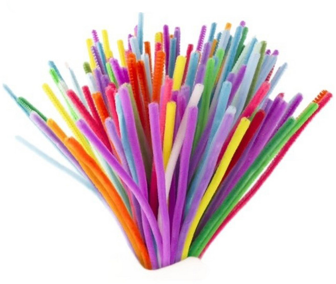 리리코 레인보우 모루철사 17색 200p DIY 만들기 세트, 혼합색상, 1세트