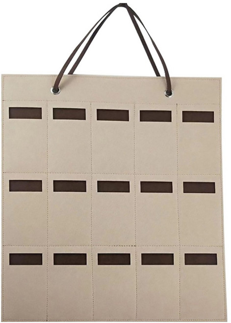 마켓에이 펠트 안경 선글라스 보관 벽걸이 수납함 M261-0228BE, 베이지, 1개