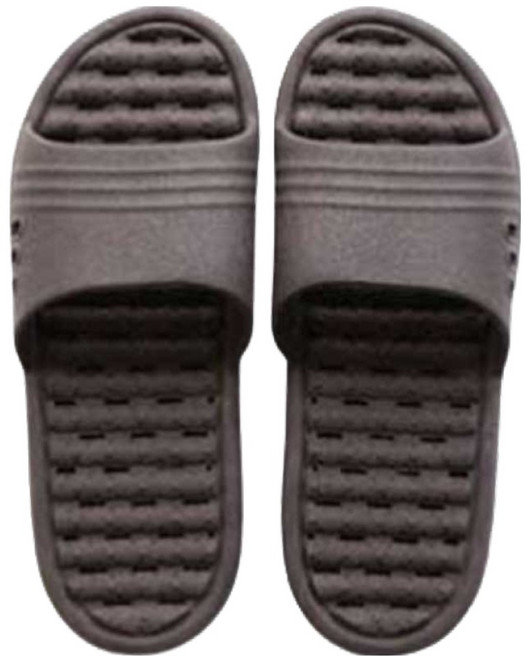 팬톤홈퍼니싱 CMYK 국내산 미끄럼방지 논슬립 베이직 안전 화장실 다용도 슬리퍼, 브라운, 1개