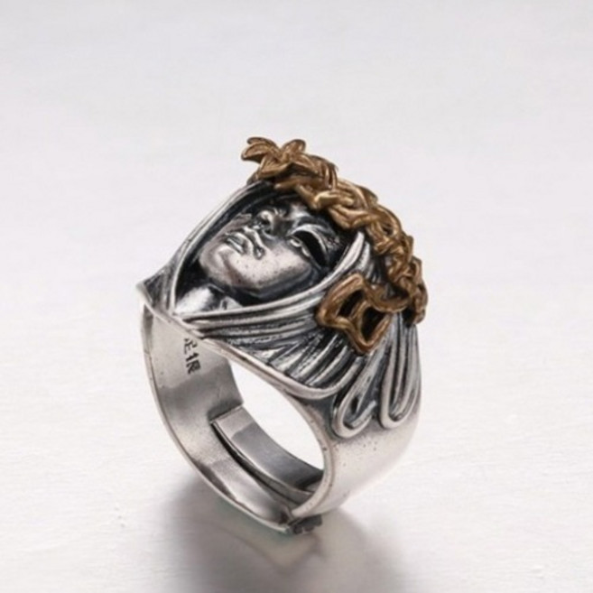 수스다 행운의 여신 텅스텐 패션 반지