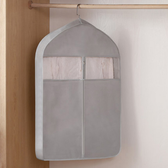 리포드 의류커버 의류정리 옷보관 그레이, 1개입, 1개