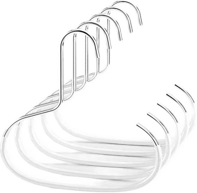 모자걸이 넥타이 스카프 가방 정리 행거, 5개, 화이트