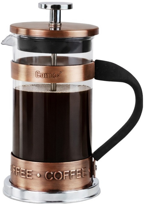 코맥 뫼비우스 엔틱 커피 티 메이커 프렌치프레스 파이렉스 P3bz 350ml, 브라이트 엔틱, 1개