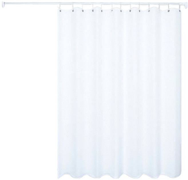 마켓감성 원컬러 샤워커튼, 타입1, 1개
