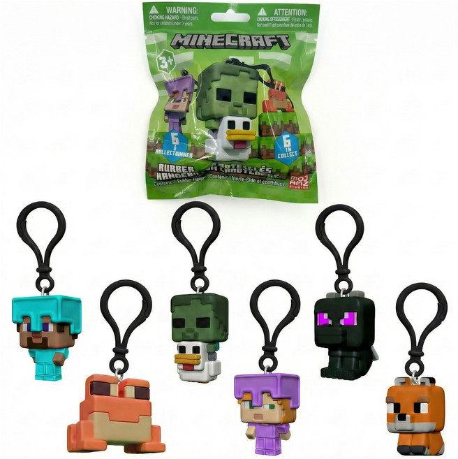 모장 마인크래프트 러버 백행거2 랜덤발송, 1개