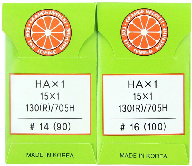 오렌지니들 가정용 미싱바늘 세트 HA, 1세트