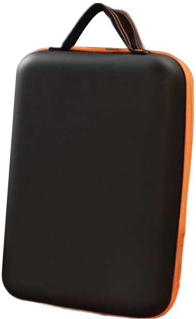 트리아노 휴대용 와인잔 와인 캐리어 가방, 블랙, 1개