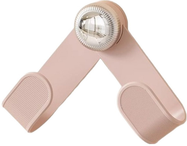 한봄누리 무타공 흡착식 후크 냄비뚜껑 도마 벽걸이 거치대, 핑크, 1개