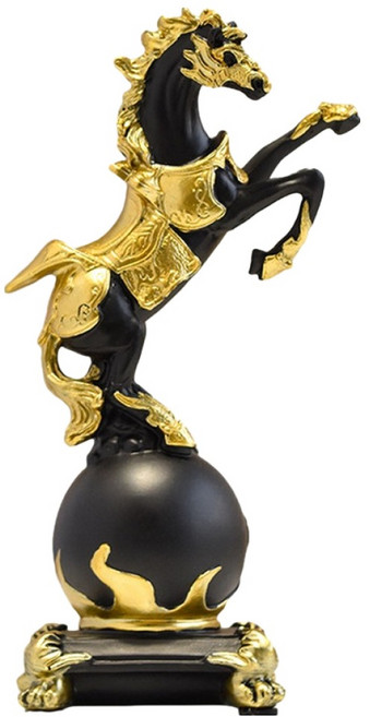 Smile Ggweebi 馬年北歐風現代馬裝飾模型, C款