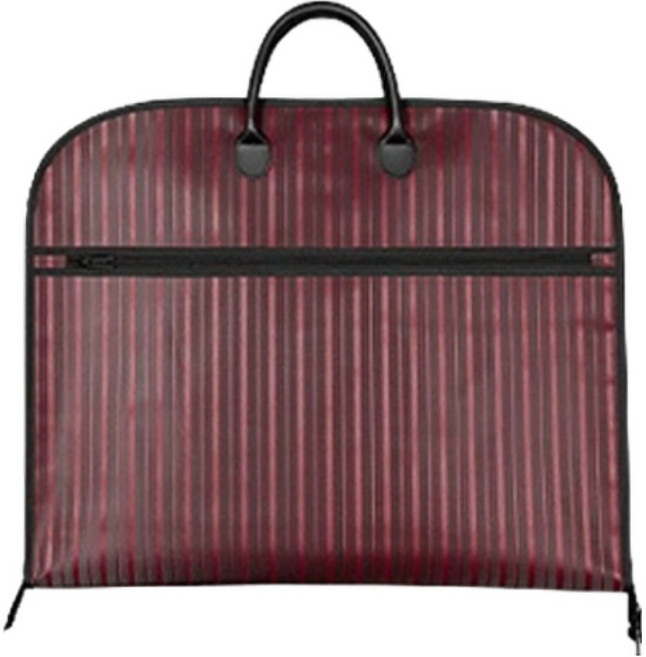 라라공방 여행용 수트케이스 정장 가먼트백 의류커버 버건디, 1개, 1개입