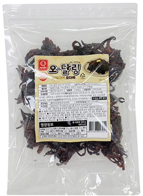 한진식품 오 달링 버터구이 오징어다리, 1개, 300g