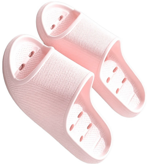 바스향기 남성용 미끄럼방지 화장실 물빠짐 욕실화, 핑키, 1개