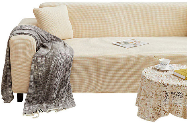 솜니아레 옥수수 벨벳 신축성 쿠션커버