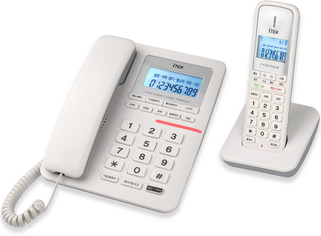 iTEK 디지털 발신자 유무선 전화기, IK-3030