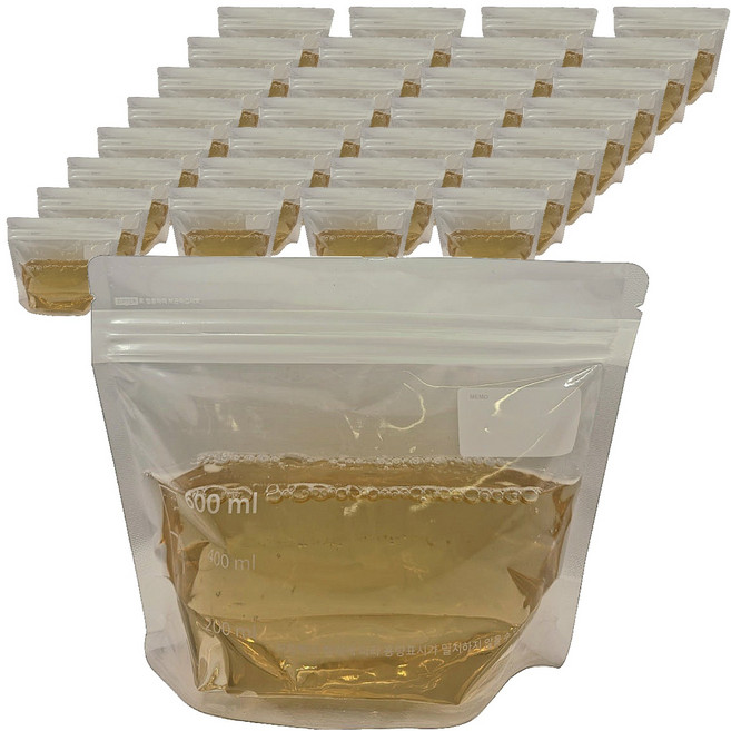 Iruda Factory 數值線 多用途高湯儲存袋 20 x 16cm 600ml, 60個, 1入, 中(M)