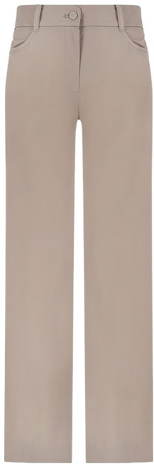 크로커다일 여성용 나일론 혼방 셋업 일자핏 팬츠 CLDMPT202