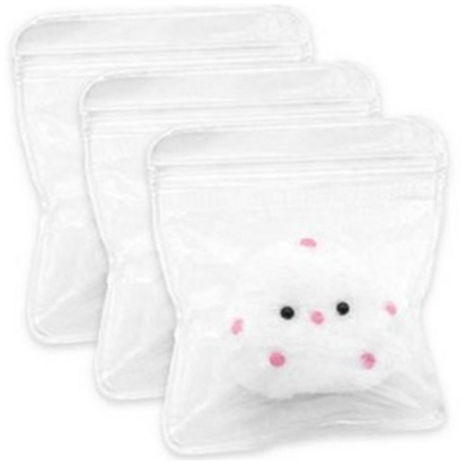 Withstar 蓬鬆柔軟小雞捏捏樂, 3個, 6g, 白色