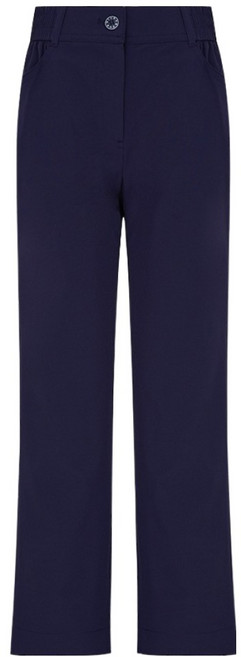 크로커다일 여성용 이너밴딩 절개 배기핏 팬츠 CLDMPT212