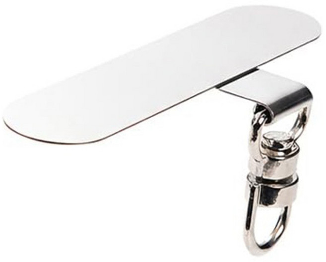 더블유케이스 360도 회전 메탈 휴대폰 스트랩 태그홀더, 실버, 1개