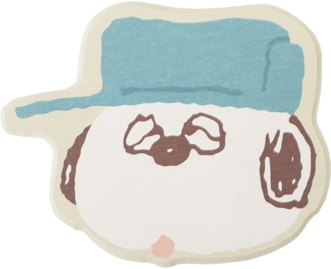 norns Peanuts 史努比 珪藻土杯墊, Olaf 大臉, 1個