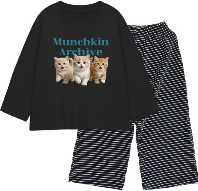 리틀래빗 패밀리 먼치킨 상하의 세트