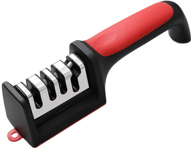 존글로벌 4 in 1 멀티 칼갈이, 레드, 1개