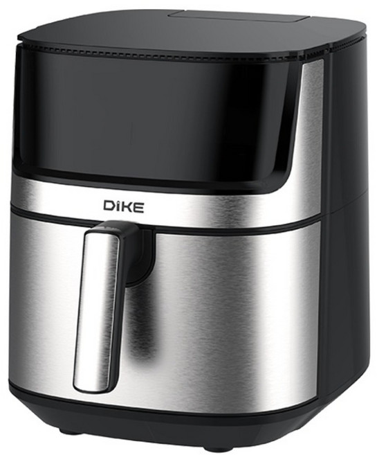 DIKE 蒸氣氣炸鍋 6.5L, 黑銀色, HKE251