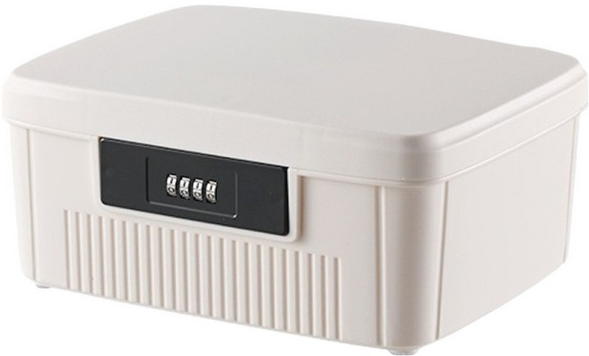 라라공방 세이프 다용도 비밀번호 보관 수납함 9L, 1개