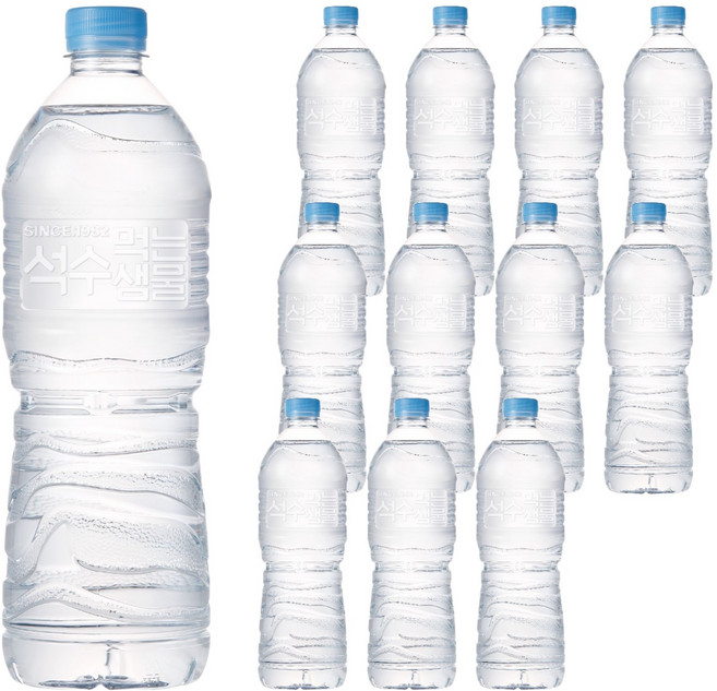 석수 무라벨, 1L, 12개