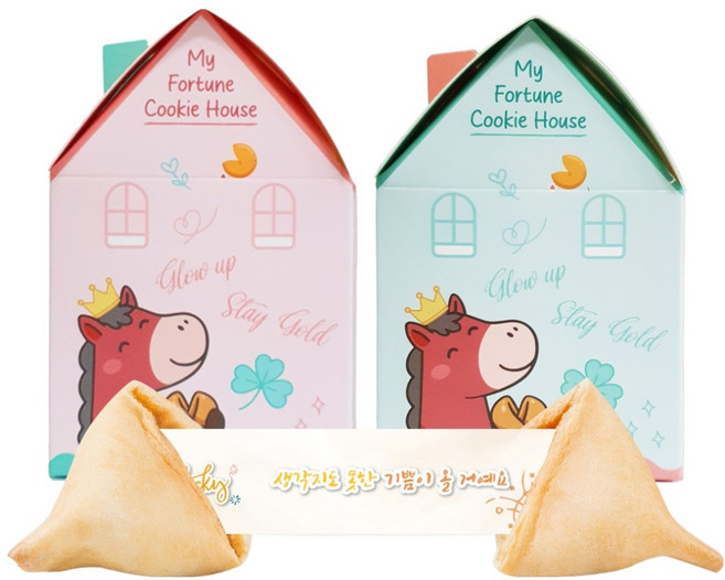 FortuneCookie 마이포춘쿠키하우스 10 5g x 2종 세트, 1세트