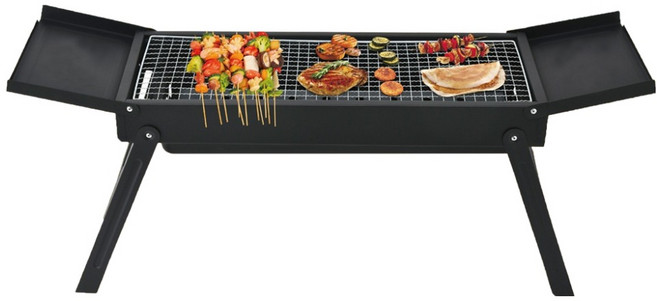 지피니 컴포트 접이식 선반 바베큐 그릴, 1개