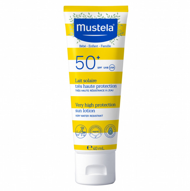 mustela 慕之恬廊 高效全護防曬乳 SPF50+ PA++++, 1個, 40ml